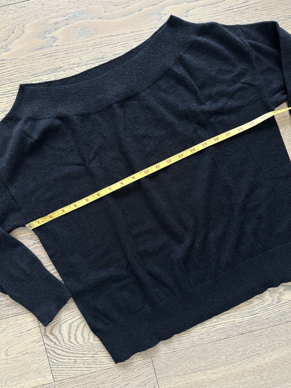 Reitmans Black Boatneck Sweater (US L) - Picture 2 of 3